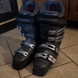 Rossignol Black and Silver Men's Ski Boots